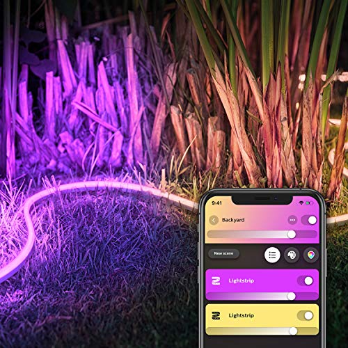 Philips Hue White and Color Ambiance - Light strip - LED - 37.5 W - LED class A - warm white to cool daylight - 2000-6500 K - multicolour