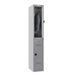 Phoenix PL Series 1 Column 2 Door Personal Locker in Grey with Combination Locks PL1230GGC