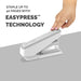 Fellowes LX870 EasyPress Full Strip Stapler 40 Sheets White 5016301