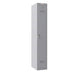 Phoenix PL Series 1 Column 1 Door Personal locker in Grey with Electronic Lock PL1130GGE