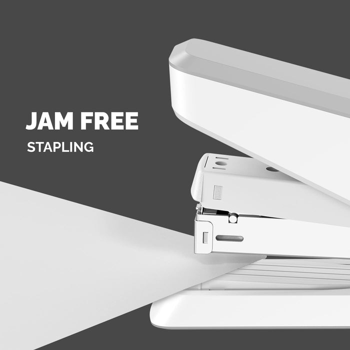 Fellowes LX870 EasyPress Full Strip Stapler 40 Sheets White 5016301