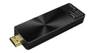 Optoma HDCast Pro - Network media streaming adapter - HDMI - 802.11ac - for Optoma DS322, DW322, DX322, S371, S381, S400, W309, W371, W400, X381, X400, ZW350, ZX300