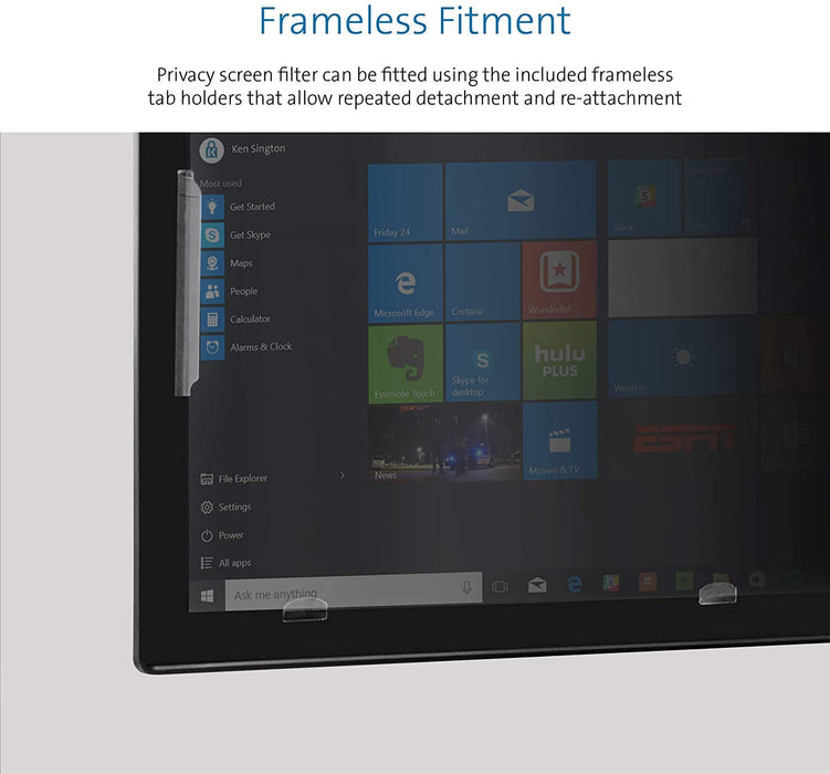 Kensington - Display privacy filter - 2-way - removable - 20"