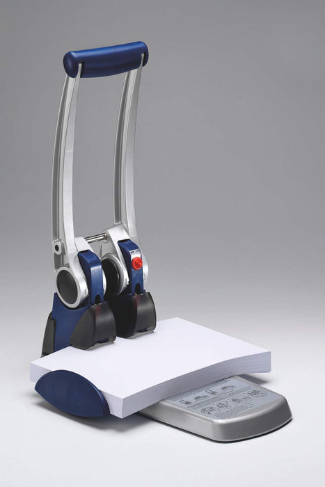 Rexel Ultra Heavy Duty 2 Hole Punch HD2300X 300 Sheets Silver, Blue