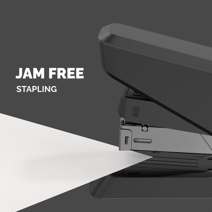 Fellowes LX860 EasyPress Half Strip Stapler 40 Sheets Black 5016101