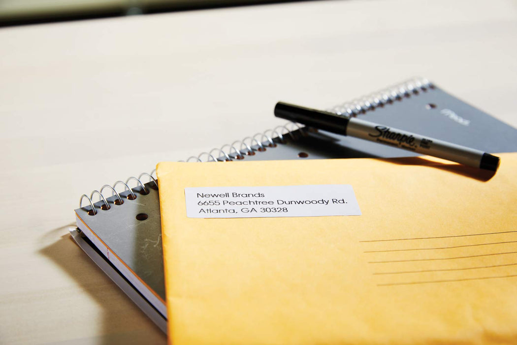 Best Value Dymo 19 mm x 51 mm LW Multi-Purpose/Return Address Labels, Roll of 500 Easy-Peel Labels, Self-Adhesive, for LabelWriter Label Makers, Authentic - White