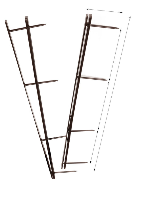 Best Value GBC VeloBind Binding Strips, 45 mm, 200 Pages, A4, Black, Pack of 25, 9741635