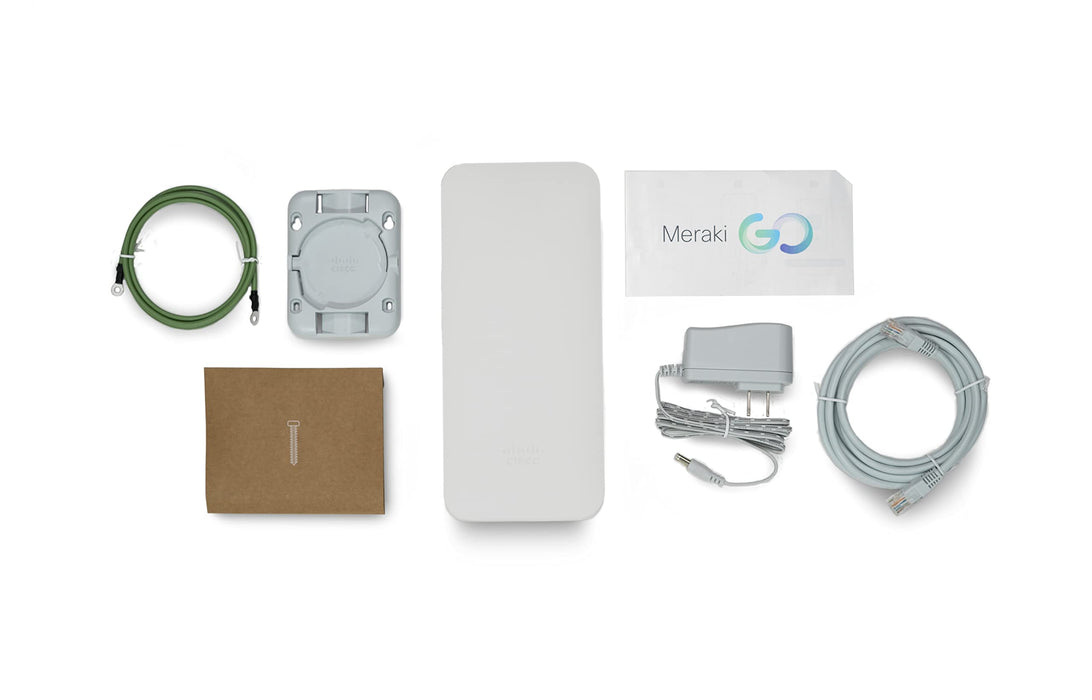 Cisco Meraki Go - Radio access point - GigE - Wi-Fi 6 - 2.4 GHz, 5 GHz - wall mountable