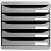 Best Value Exacompta Big-Box Plus Office, 5 Drawers - Light Grey