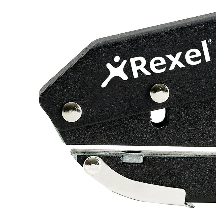 Rexel Single Hole Metal Plier Punch S120 20 Sheets Black