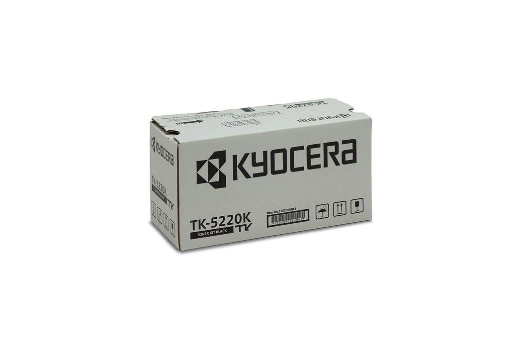 Best Value Kyocera TK-5220K Toner Black, Original Premium Cartridge 1T02R90NL1. Compatible ECOSYS Printers M5521cdn/cdw, P5021cdn/cdw