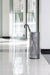 Best Value Durable Atlanta Umbrella Stand Tubular Metal Perforated 28.5 Litre - Silver Ref A2900-02618