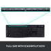 Best Value Logitech MK270 Wireless Keyboard and Mouse Combo for Windows, 2.4 GHz Wireless, Compact Wireless Mouse, 8 Multimedia & Shortcut Keys, 2-Year Battery Life, PC/Laptop, QWERTY UK Layout - Black