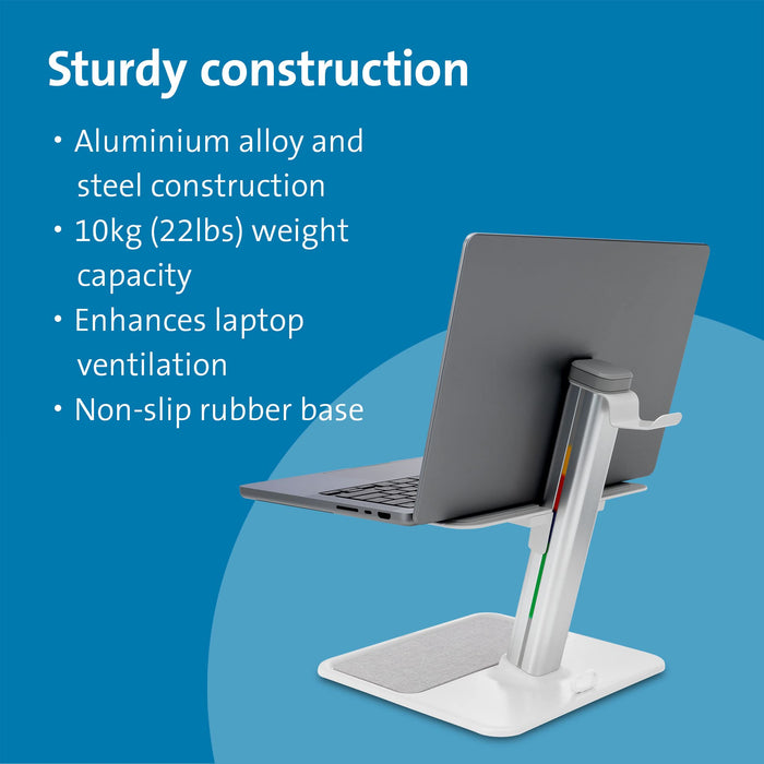 Kensington SmartFit - Notebook stand - up to 16" - grey, white, silver