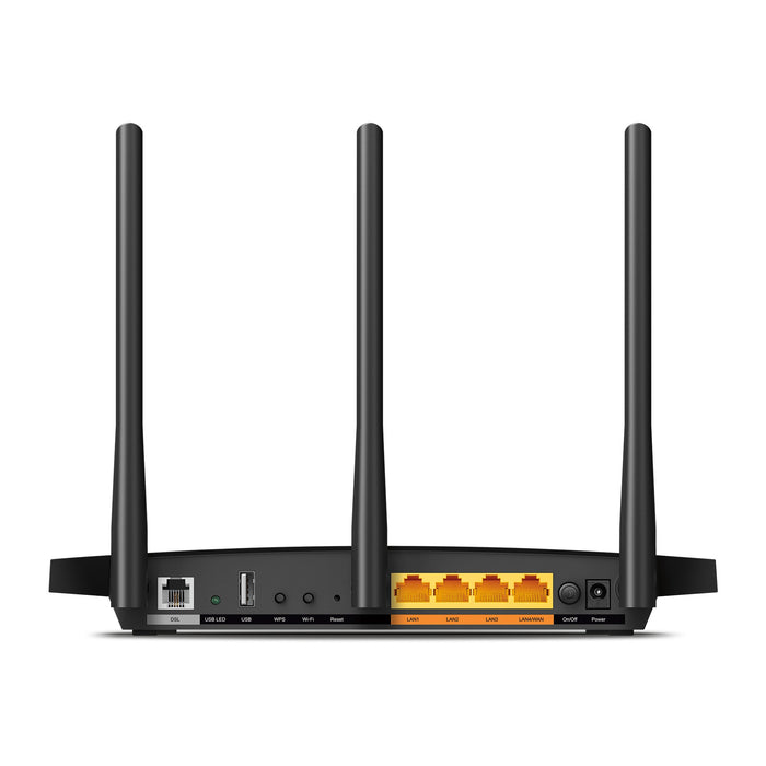 Best Value TP-Link AC1200 Wireless Dual Band VDSL/ADSL Modem Router for Phone Line Connections (BT Infinity, TalkTalk, EE and PlusNet Fibre) 1 USB, 2.0 Ports, UK Plug (Archer VR400)