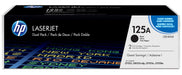 Best Value HP CB540AD 125A Original LaserJet Toner Cartridges, Black, Pack of 2
