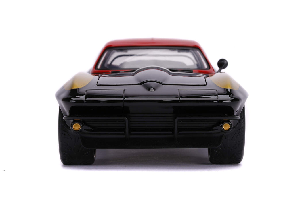 Marvel: Avengers - Black Widow & 1966 Chevy Corvette - 1/24 Scale Die Cast Vehicle (UK Only)
