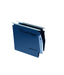 Best Value Rexel Crystalfile Extra Lateral File 275 PP 50mm Blue PK25