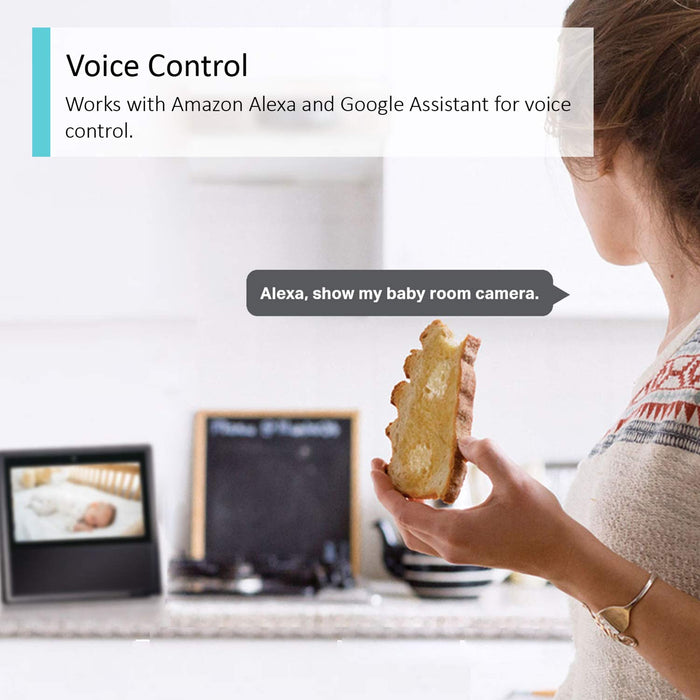 Best Value Kasa Smart Security Camera by TP-Link, 360rotational views, No Hub Required, Works with Alexa(Echo Spot/Show & Fire TV), Google Home/Chromecast, 1080p, 2-Way Audio with Night Vision