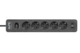 APC Essential Surgearrest PME5U2B - Surge protector - AC 220/230/240 V - 2300 Watt - output connectors: 5 - Germany - black