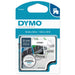 Best Value Dymo D1 Flexible Nylon High Performance Labelling Tape 12mm x 3,5m - Black on White