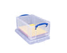 Best Value Really Useful 9 Litre Plastic Storage Box - Clear, Standard Packaging