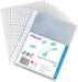 Best Value Rexel Superfine Embossed A5 Pockets - Clear, Pack of 20