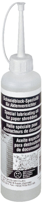 Best Value HSM Special Lubrication Oil for Shredder, 250 ml