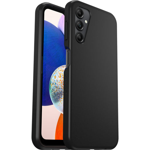 OtterBox React Series - Back cover for mobile phone - antimicrobial - polycarbonate, thermoplastic elastomer (TPE) - black - for Samsung Galaxy A14 5G