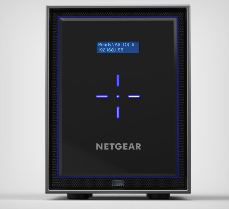NETGEAR ReadyNAS 628X - NAS server - 8 bays - SATA 6Gb/s - HDD - RAID 0, 1, 5, 6, 10, JBOD - RAM 8 GB - Gigabit Ethernet / 10 Gigabit Ethernet - iSCSI support