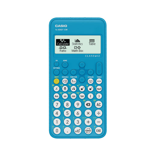 Casio Scientific Calculator FX-83GTCW-BU Blue