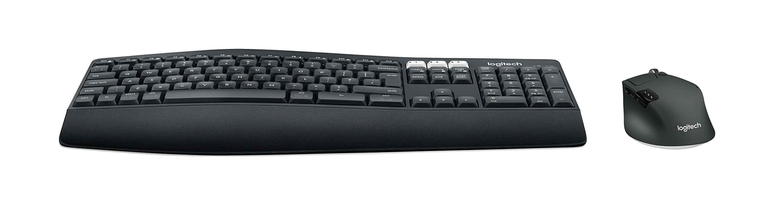 Logitech Wireless Keyboard and Mouse Combo for Windows, 2.4 GHz Wireless,  Compact Mouse, 8 Multimedia and Shortcut Keys, 2-Year Battery Life, for PC,  Laptop 