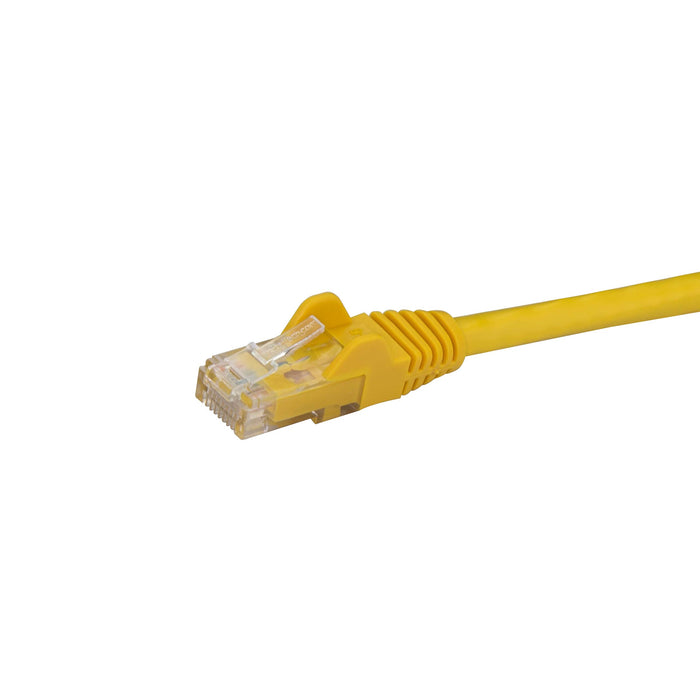 Best Value StarTech N6PATC2MYL 2 m Gigabit Snagless RJ45 UTP Cat6 Patch Cable - Yellow