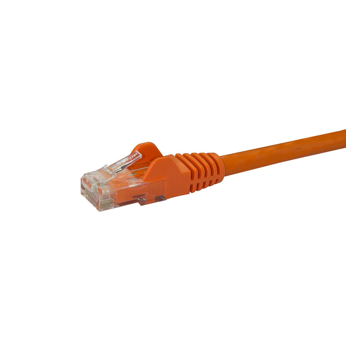 Best Value StarTech 2 m Gigabit Snagless RJ45 Male to Male UTP Cat6 Ethernet Patch Cable - Orange