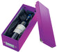 Best Value Leitz CD Storage Box, Purple, Click and Store Range, 60410062