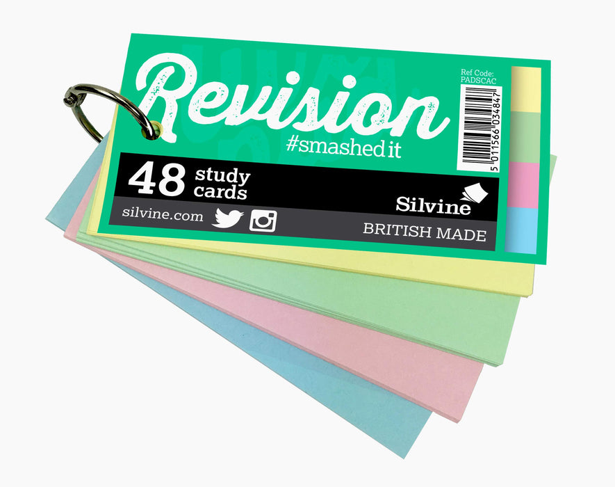 Best Value Luxpad 100x50mm Ringbound Revision Assorted color