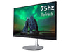 Acer CB242Y smiprx - CB2 Series - LED monitor - 23.8" - 1920 x 1080 Full HD (1080p) @ 75 Hz - IPS - 250 cd/m² - 1000:1 - 1 ms - HDMI, VGA, DisplayPort - speakers - silver/black