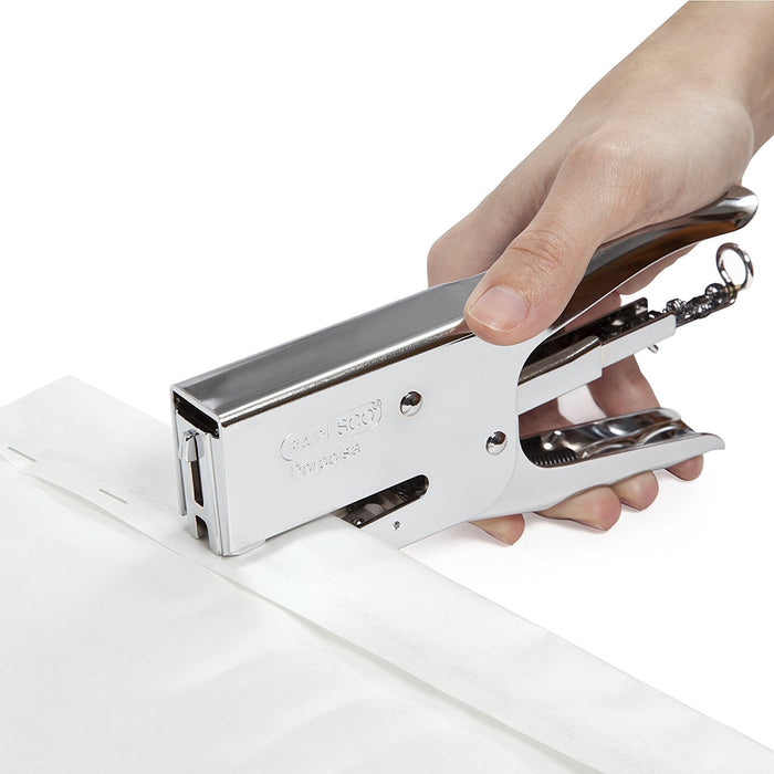 Best Value Rapesco R81000A3-DI Stapling Plier - Porpoise, Chrome. Uses 26 and 24/8mm staples