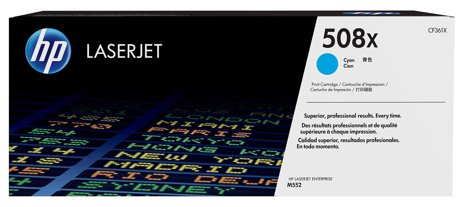 Best Value HP CF361X 508X High Yield Original LaserJet Toner Cartridge, Cyan, Pack of 1