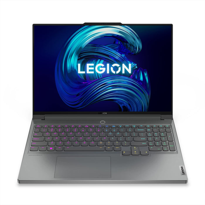 Lenovo Legion 7 16IAX7 82TD - Intel Core i9 12900HX / 2.3 GHz - Win 11 Home - GF RTX 3080 Ti - 32 GB RAM - 1 TB SSD NVMe - 16" IPS 2560 x 1600 (WQXGA) @ 165 Hz - Wi-Fi 6E - black (bottom), storm grey (top) - kbd: UK