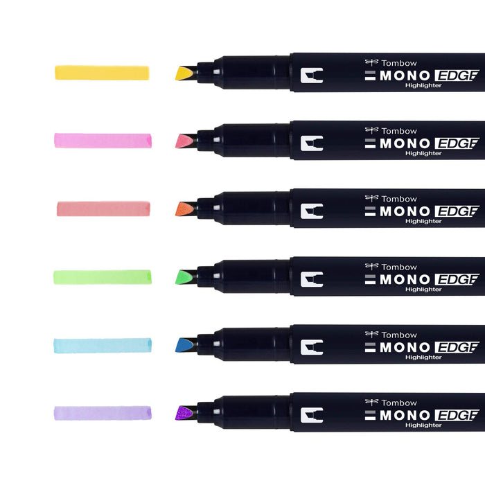 Best Value Tombow MONO Edge Highlighters - Set of 6