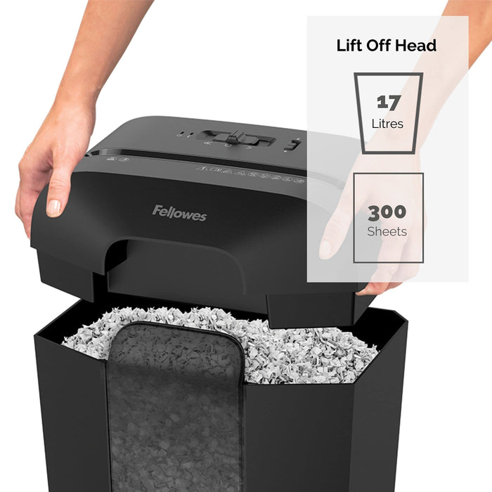 Fellowes Powershred LX41 Mini Cut Shredder 4403101