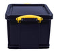 Best Value Really Useful Storage 35 Litre Solid Black