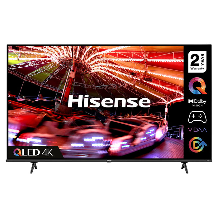 Hisense E7HQ 50 Inch QLED 4K Ultra HD HDR HDMI Smart TV