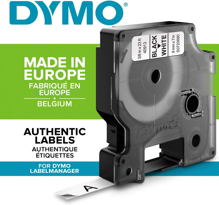 Best Value Dymo D1 Standard Self-Adhesive Labels for LabelManager Printers, 9 mm x 7 m