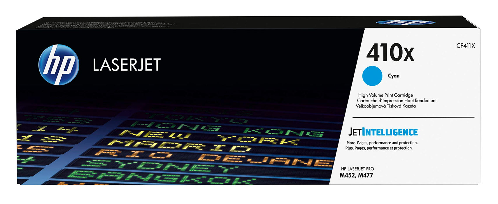 Best Value HP CF411X 410X High Yield Original LaserJet Toner Cartridge, Cyan, Pack of 1