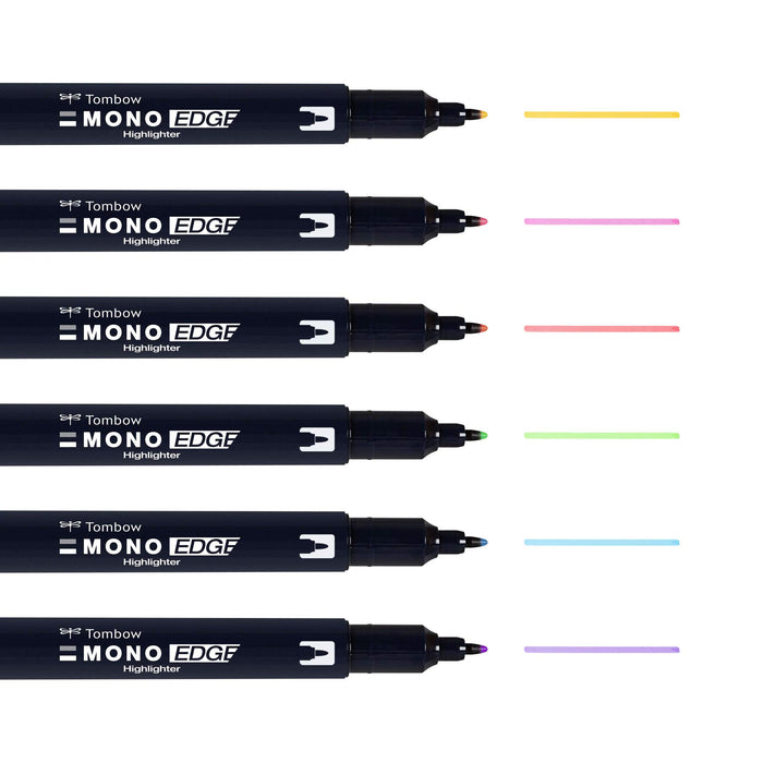 Best Value Tombow MONO Edge Highlighters - Set of 6