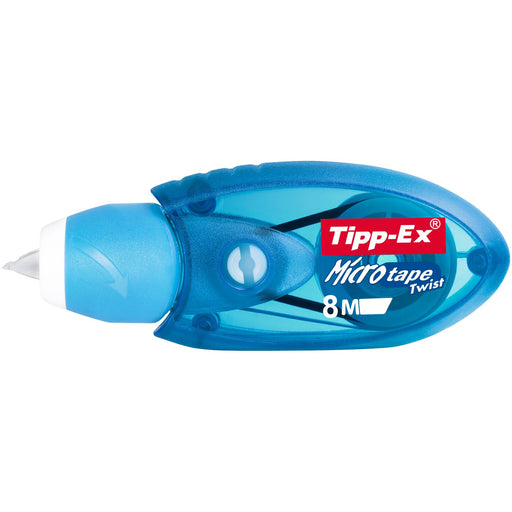 Best Value Tipp-Ex Micro Tape Twist Correction Tapes - Blue Body, Box of 10