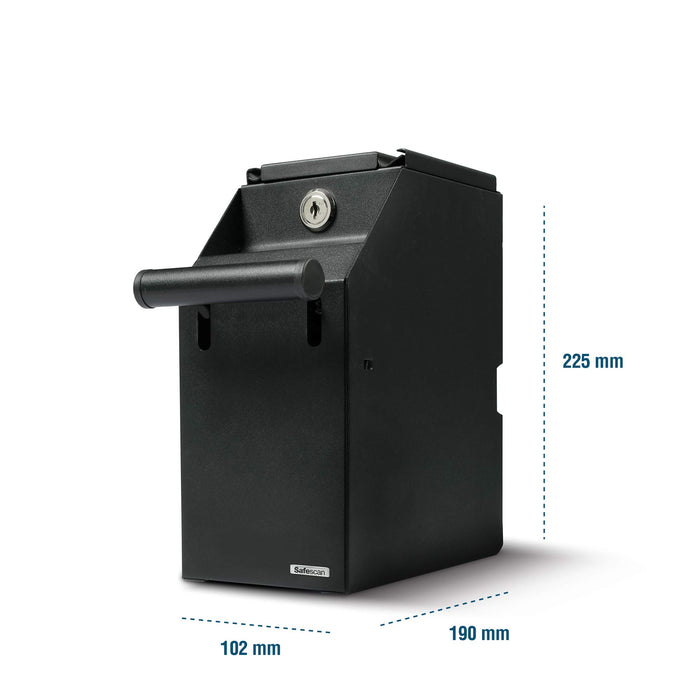 Best Value Safescan 4100 Black - Secure POS safe for up to 300 banknotes