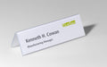 Best Value Durable 805219 61/122 x 210 mm Table Place Name Holders